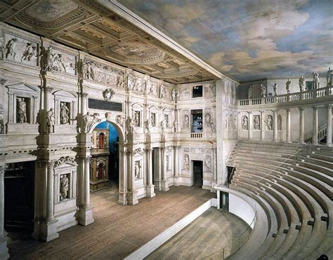 Teatro Olimpico: Renessanssi-arkkitehtuurin ja antiikin draaman symbioosi Verona, Italiassa.