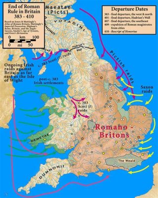 The  Roman Retreat From Britannia: A Tumultuous Departure Marking the End of an Era and the Dawn of Anglo-Saxon Supremacy